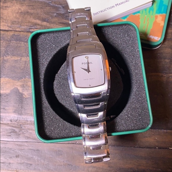 Men’s Fossil Watch with a Real Diamond - Picture 2 of 8